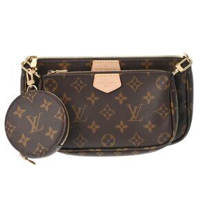 LOUIS VUITTON Monogram Multi Pochette Accessoires Rose claire 800000136548000